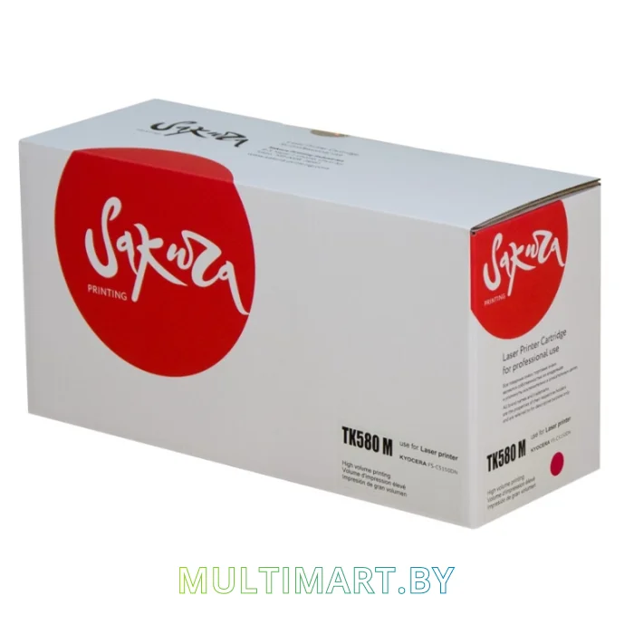 Картридж Sakura Printing SATK580M (аналог Kyocera TK-580M)